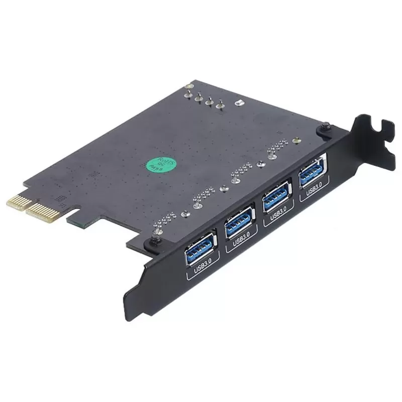 Карта Расширения Orico USB3. 4-Port PCI-E Expansion PVU3-4P-V1 Цвет:чёрный