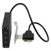 Expansion Card IPPON PCI-E Card USB3.0 4-Ports + 3.5" Bay Kit IPCS012
