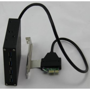 Карта Расширения IPPON PCI-E Card USB3.0 4-Ports + 3.5" Bay Kit IPCS012