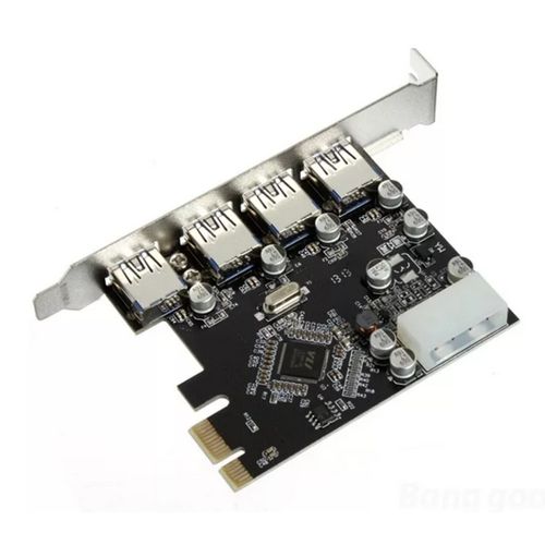 כרטיס הרחבה Gold Touch PCIe Card 4Port USB3.0 SU-PCIE-4USB3.0