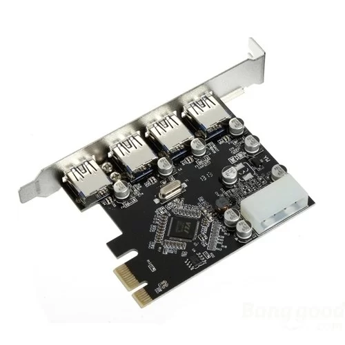 כרטיס הרחבה Gold Touch PCIe Card 4Port USB3.0 SU-PCIE-4USB3.0