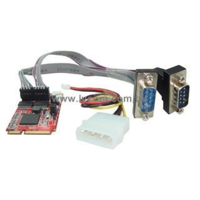 Expansion Card IPPON Mini PCI-E To RS232 x2 Adapter IPIO-109