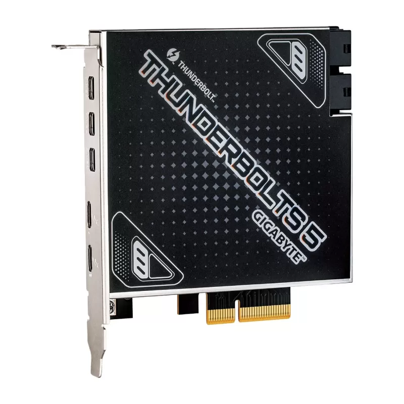 כרטיס הרחבה Gigabyte THUNDERBOLTS 5 PCIe4.0x4 Add-In THUNDERBOLTS5 צבע שחור - יבואן רשמי