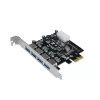 Expansion Card St-Lab 4 Ports PCIe USB3.0 ST-U-1270