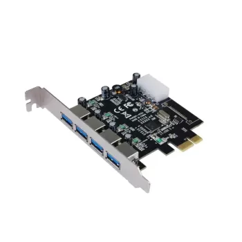 כרטיס הרחבה St-Lab 4 Ports PCIe USB3.0 ST-U-1270
