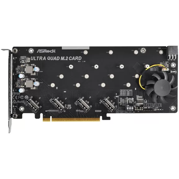 Expansion Card ASRock Ultra Quad M.2 Card
