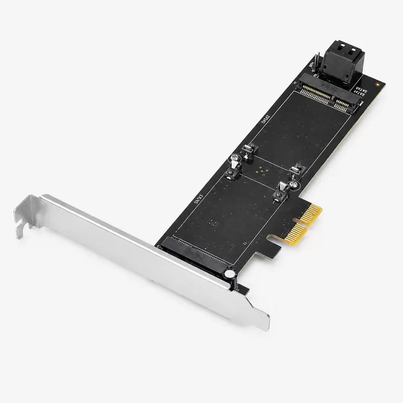Карта Расширения St-Lab STLAB mSATA + SATA3 2+2 Ports PCI-E Card A-560