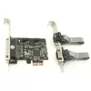 Expansion Card Gold Touch 2x RS232 & 1x Parallel PCIe Card SU-PCIE-2RS-1P
