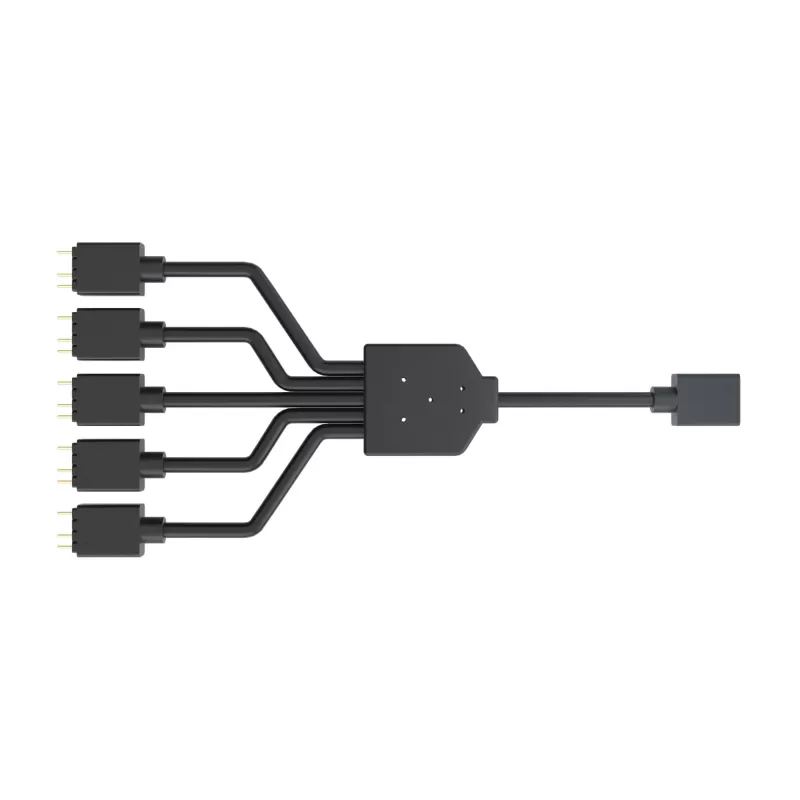 Разветвитель питания вентиляторов Cooler Master ADDRESSABLE RGB 1-TO-5 MFX-AWHN-1NNN5-R1