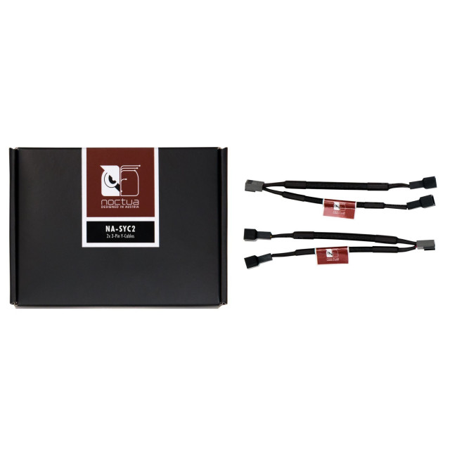 Noctua NA-SYC2 3 PIN Adapter Cable NA-SYC2 Noctua NA-SYC2 3 PIN Adapter Cable NA-SYC2