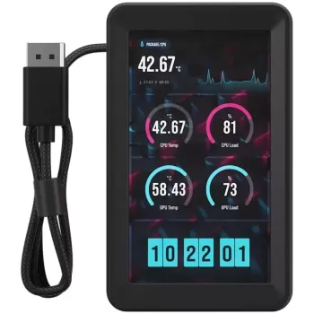 Аксессуар жидкостного охлаждения Corsair iCUE LINK LCD Screen Module 5" Black CW-9061043-WW