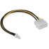 מתאם 4Pin Molex Male to 3Pin FAN E-MOLEX-3PIN