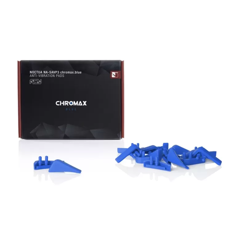 Noctua NA-SAVP3 CH.BU chromax.blue Anti-Vibration Pads ( set 16 units) Blue NA-SAVP3CH-BU