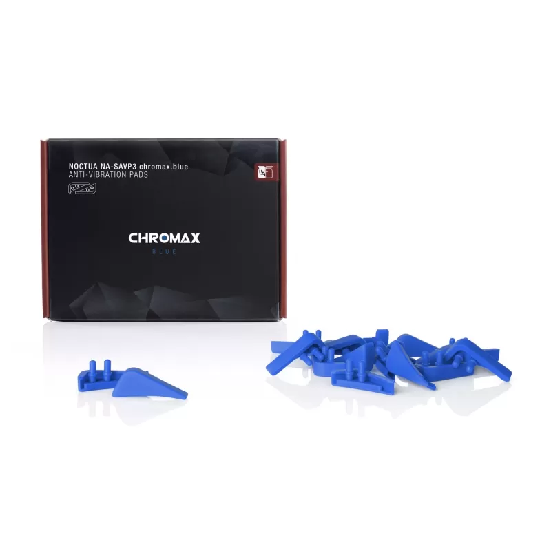 Noctua NA-SAVP3 CH.BU chromax.blue Anti-Vibration Pads ( set 16 units) Blue NA-SAVP3CH-BU