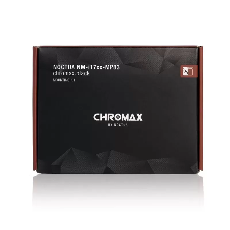 Noctua NM-i17xx-MP83 Chromax black Mounting Kit NM-I17XX-MP83CH.BK Noctua NM-i17xx-MP83 Chromax black Mounting Kit NM-I17XX-MP83CH.BK
