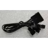 מפצל מאווררים Antec MOLEX FEMALE TO 4 PCS 4 PIN צבע שחור מפצל מאווררים Antec MOLEX FEMALE TO 4 PCS 4 PIN צבע שחור