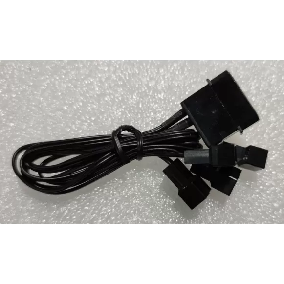 מפצל מאווררים Antec MOLEX FEMALE TO 4 PCS 4 PIN צבע שחור מפצל מאווררים Antec MOLEX FEMALE TO 4 PCS 4 PIN צבע שחור