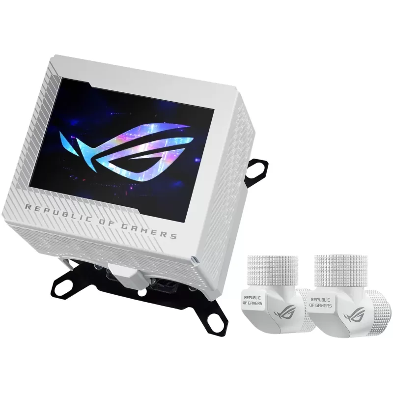 Водоблок Asus ROG Ryujin III WB White Edition white 90RC00V2-M0UAY0