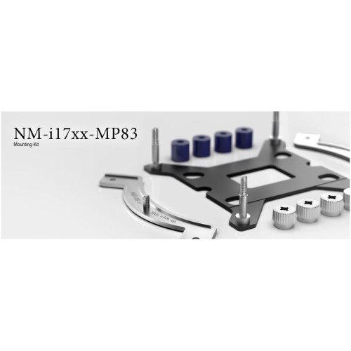 מתאם Noctua NM-i17xx-MP83 LGA1700 mounting-kit NM-I17XX-MP83 צבע שחור