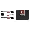 Cable Adapter Noctua NA-SAC1 Molex to 3-Pin Fan Adapter Cable 3 pcs NA-SAC1 Color:black
