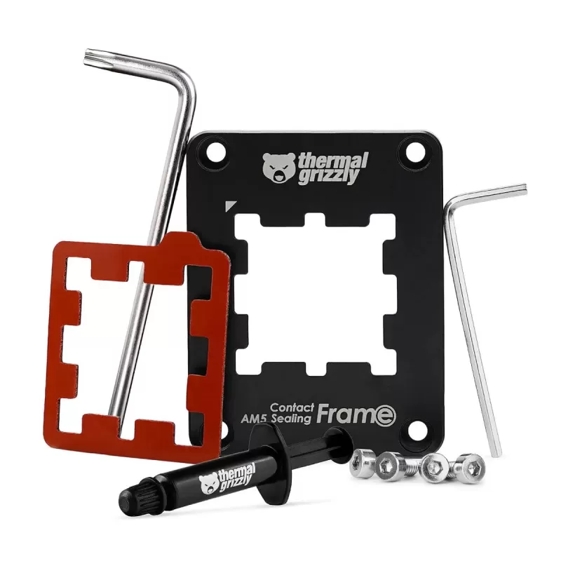 Adapter Thermal Grizzly Contact Sealing Frame for AM5 TG-CSF-AM5 Adapter Thermal Grizzly Contact Sealing Frame for AM5 TG-CSF-AM5
