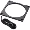 מסגרת תאורה למאוורר Phanteks Halos Lux 120mm RGB Aluminum Frame שחור PH-FF120RGBA_BK01