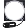 מסגרת תאורה למאוורר Phanteks Halos Lux 120mm RGB Aluminum Frame שחור PH-FF120RGBA_BK01