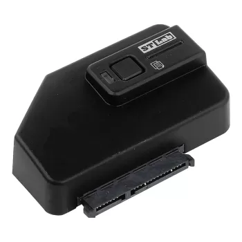 מתאם דיסק קשיח St-Lab USB 3.0 to SATA3 Adapter with One Touch Backup U-960 צבע שחור מתאם דיסק קשיח St-Lab USB 3.0 to SATA3 Adapter with One Touch Backup U-960 צבע שחור
