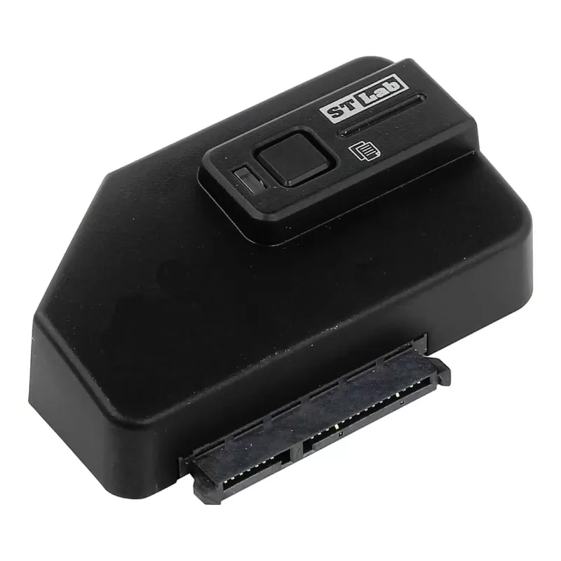 מתאם דיסק קשיח St-Lab USB 3.0 to SATA3 Adapter with One Touch Backup U-960 צבע שחור