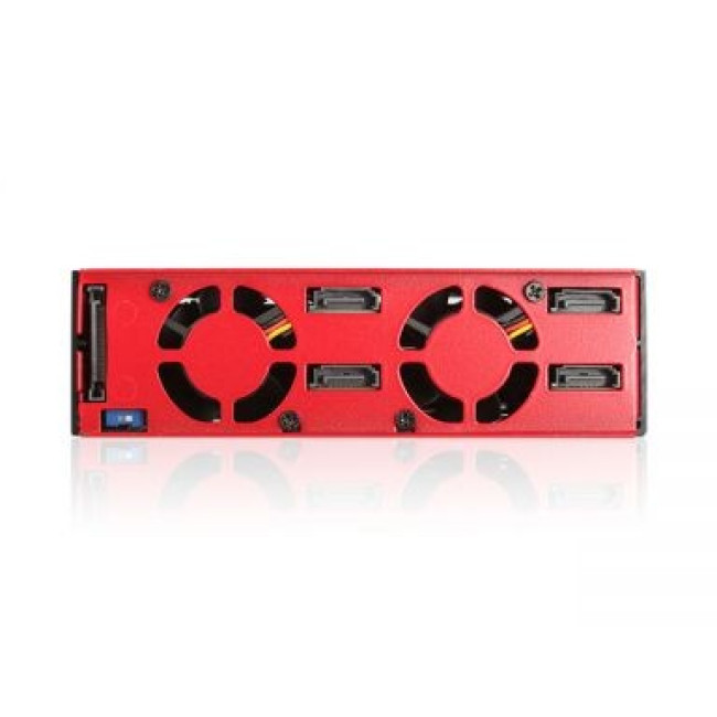 Адаптер iStarUSA 5.25" to 4x 2.5" SATA SAS 6 Gbps HDD Hot-swap Rack