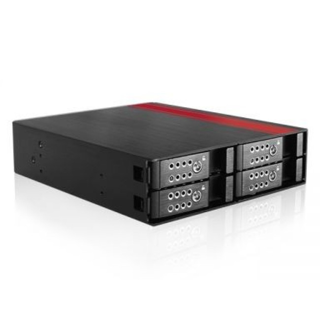 Адаптер iStarUSA 5.25" to 4x 2.5" SATA SAS 6 Gbps HDD Hot-swap Rack