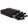Adapter iStarUSA 5.25" to 4x 2.5" SATA SAS 6 Gbps HDD Hot-swap Rack BPU-124DE-SS Color:black