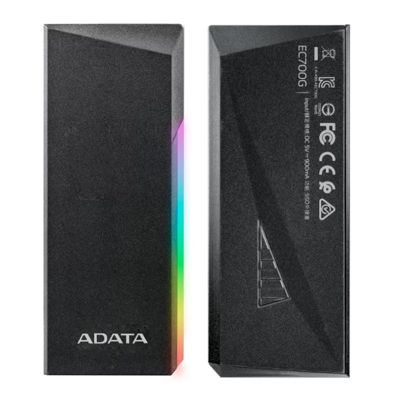 מארז לדיסק SSD XPG EC700G AEC700GU32G2-CGY צבע שחור