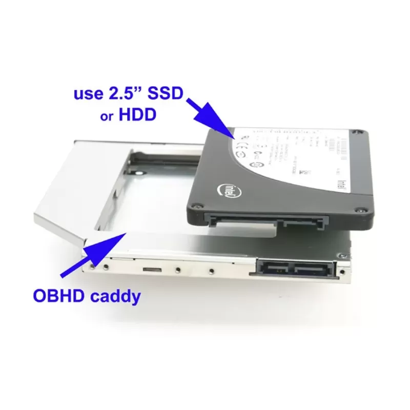 מתאם Gold Touch Hard Drive 2.5″ Caddy for NotBook E-HD25-C