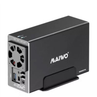 Внешний бокс для жёсткого диска Maiwo HDD 3.5 DUAL BAY USB3.2 RAID K35272U3 Внешний бокс для жёсткого диска Maiwo HDD 3.5 DUAL BAY USB3.2 RAID K35272U3