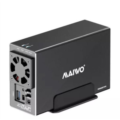 Внешний бокс для жёсткого диска Maiwo HDD 3.5 DUAL BAY USB3.2 RAID K35272U3