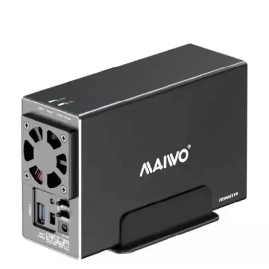 External box for hard drive Maiwo HDD 3.5 DUAL BAY USB3.2 RAID K35272U3 External box for hard drive Maiwo HDD 3.5 DUAL BAY USB3.2 RAID K35272U3