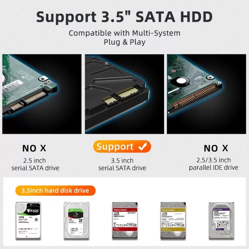 External box for hard drive Maiwo HDD 3.5 DUAL BAY USB3.2 RAID K35272U3 External box for hard drive Maiwo HDD 3.5 DUAL BAY USB3.2 RAID K35272U3