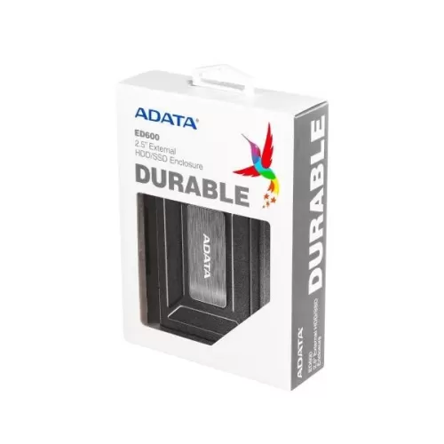 External HDD / SSD Box Adata ED600 AED600-U31-CBK Color:black