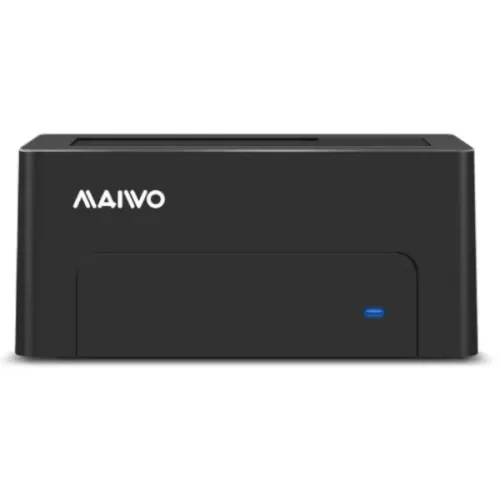 תחנת עגינה Maiwo 1-BAY USB3 3.5″/2.5″ DOCKING STATION K308 צבע שחור תחנת עגינה Maiwo 1-BAY USB3 3.5″/2.5″ DOCKING STATION K308 צבע שחור