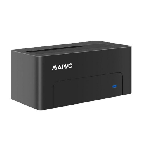 תחנת עגינה Maiwo 1-BAY USB3 3.5″/2.5″ DOCKING STATION K308 צבע שחור..