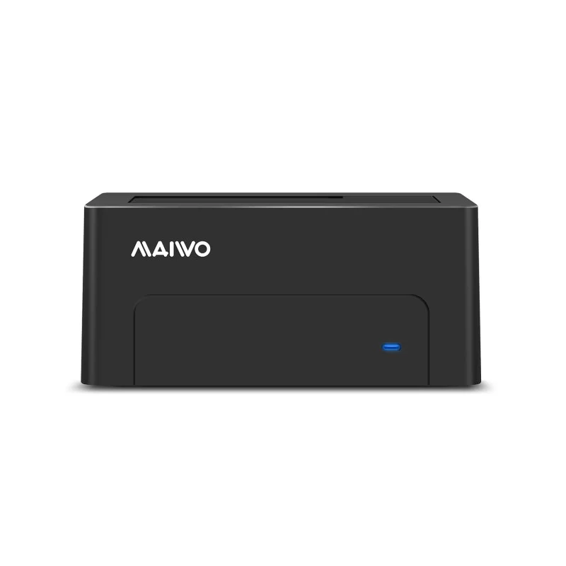 תחנת עגינה Maiwo 1-BAY USB3 3.5″/2.5″ DOCKING STATION K308 צבע שחור תחנת עגינה Maiwo 1-BAY USB3 3.5″/2.5″ DOCKING STATION K308 צבע שחור