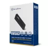 Adapter SilverStone USB-C 3.2 Gen2 10Gbps to NVMe/SATA M.2 Enclosure SST-RVS03