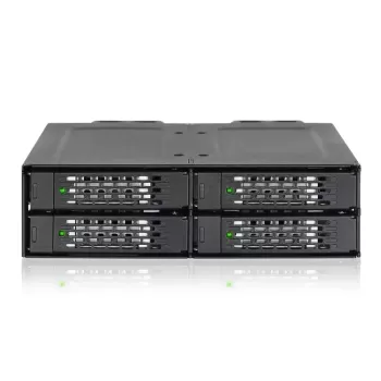 מתאם ICY DOCK ToughArmor MB699VP-B V3 4-Bay 2.5 U.2/U.3 NVMe MB699VP-BV3