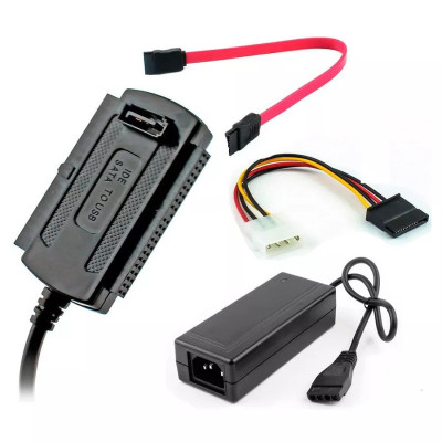 Adapter Gold Touch USB2.0 TO SATA / IDE E-USB-SATA-IDE Adapter Gold Touch USB2.0 TO SATA / IDE E-USB-SATA-IDE
