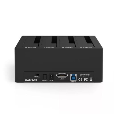 Dock Station Maiwo Four Bays HDD Docking Station with Digital display K3084A Dock Station Maiwo Four Bays HDD Docking Station with Digital display K3084A