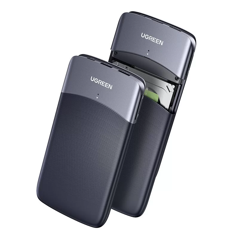 External box for hard drive UGREEN USB-C/A to 2.5' SSD / HDD | x2 USB-A 3. | SD / micro SD | Enclosure 60620 External box for hard drive UGREEN USB-C/A to 2.5' SSD / HDD | x2 USB-A 3. | SD / micro SD | Enclosure 60620