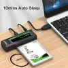 מתאם Maiwo USB-C SATA Duplicator Enclosure K10635N מתאם Maiwo USB-C SATA Duplicator Enclosure K10635N