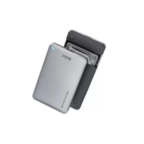 External box for hard drive Netac USB Type-C/A 2.5" Inch SATA HDD Case