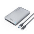 External box for hard drive Netac USB Type-C/A 2.5" Inch SATA HDD Case External box for hard drive Netac USB Type-C/A 2.5" Inch SATA HDD Case